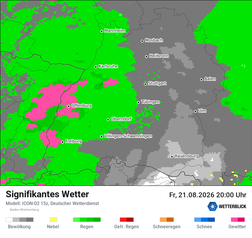 Signifikantes Wetter