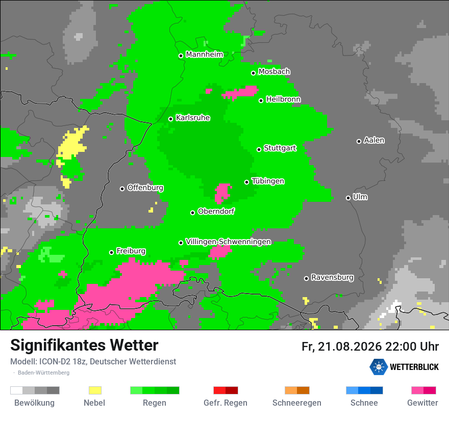 Signifikantes Wetter