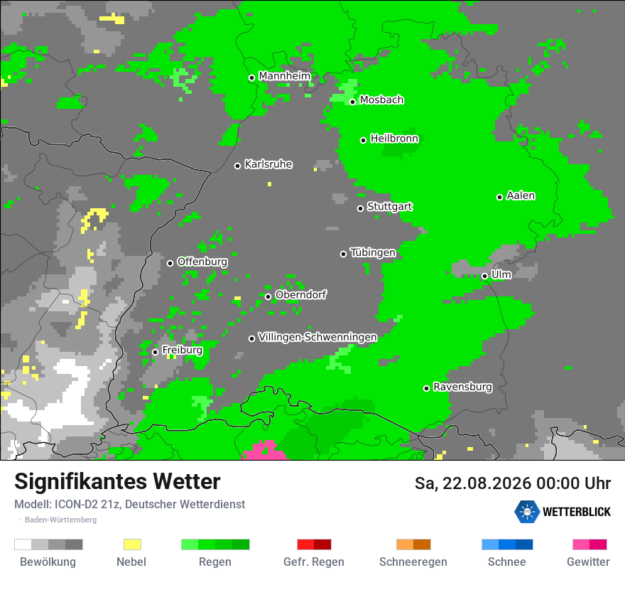 Signifikantes Wetter