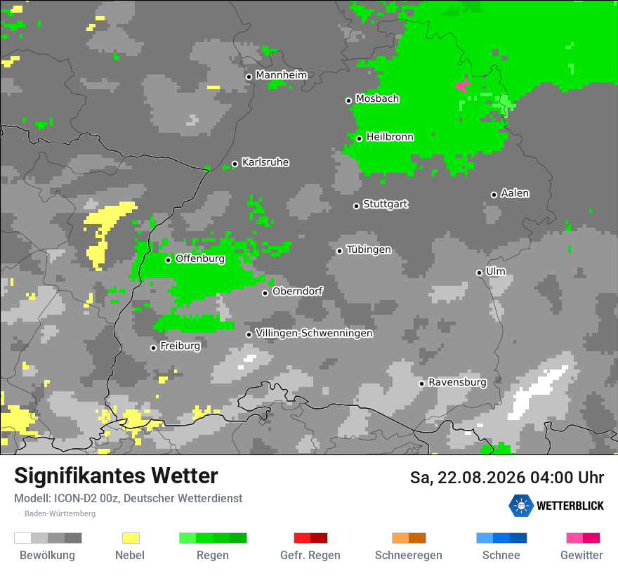 Signifikantes Wetter