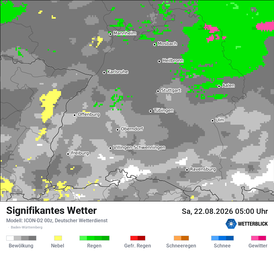 Signifikantes Wetter