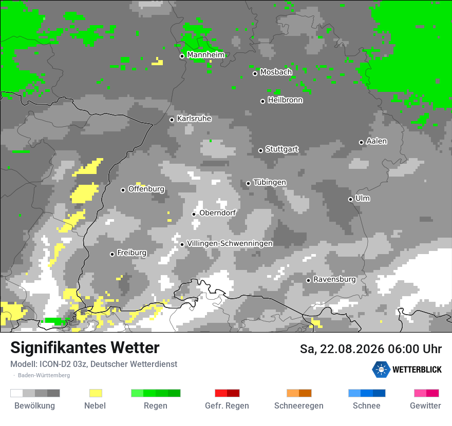 Signifikantes Wetter