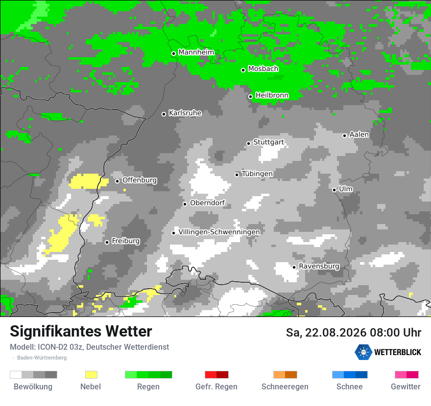 Signifikantes Wetter