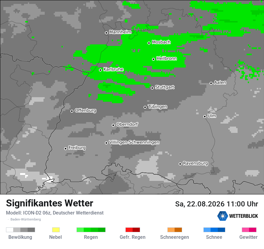 Signifikantes Wetter