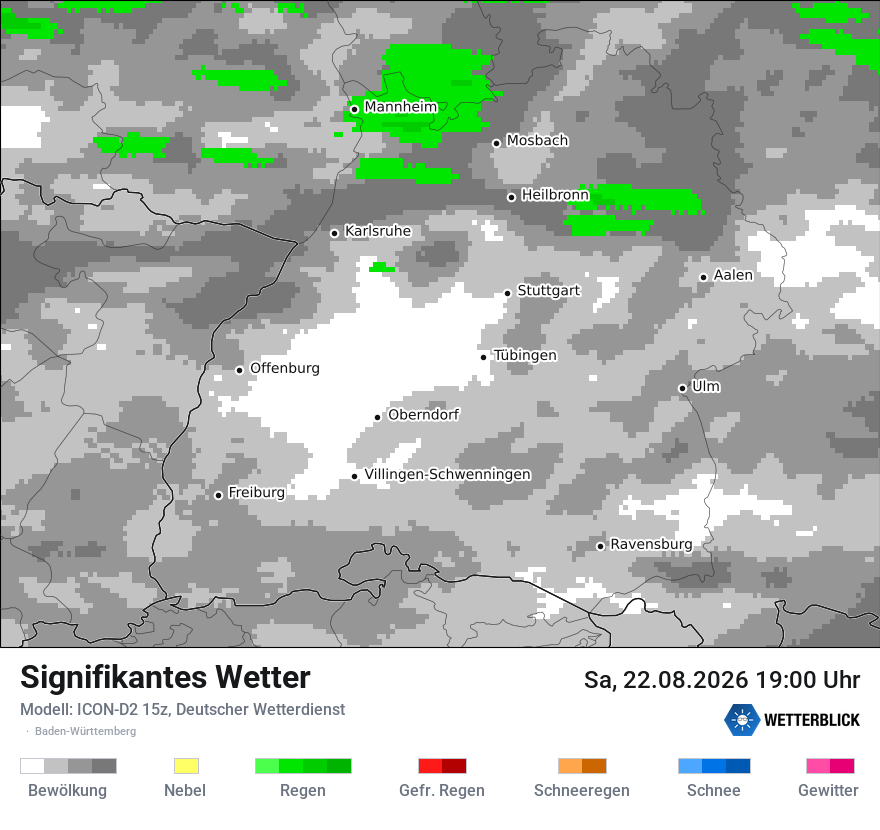 Signifikantes Wetter