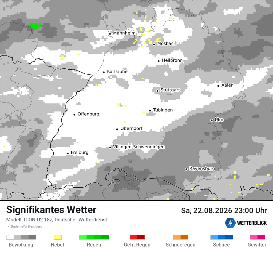 Signifikantes Wetter