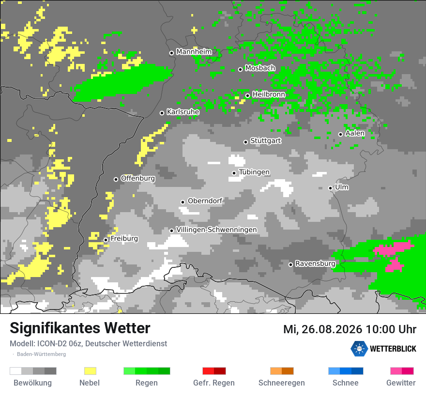 Signifikantes Wetter