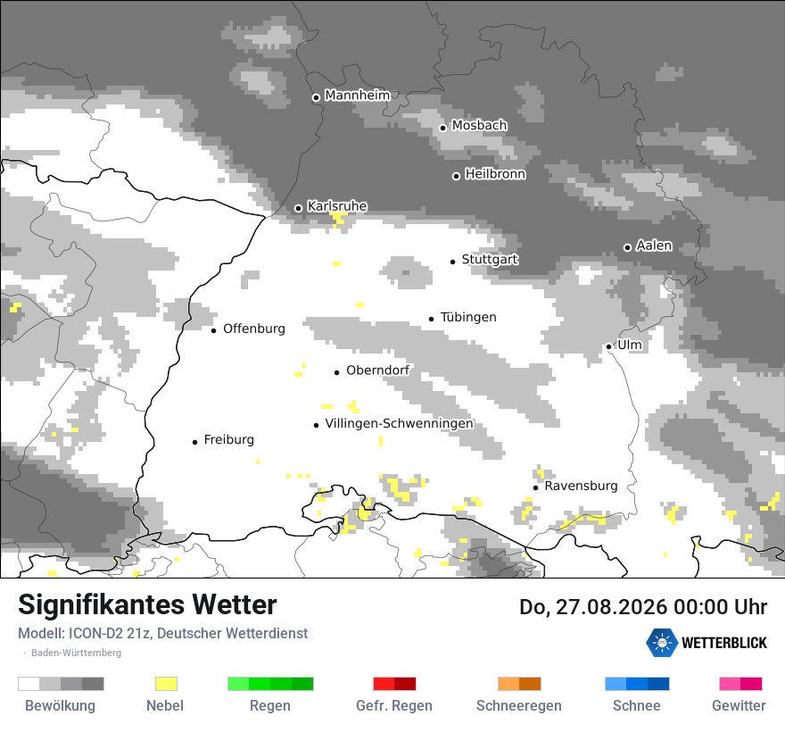 Signifikantes Wetter