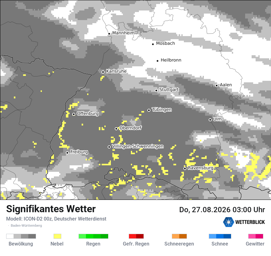 Signifikantes Wetter