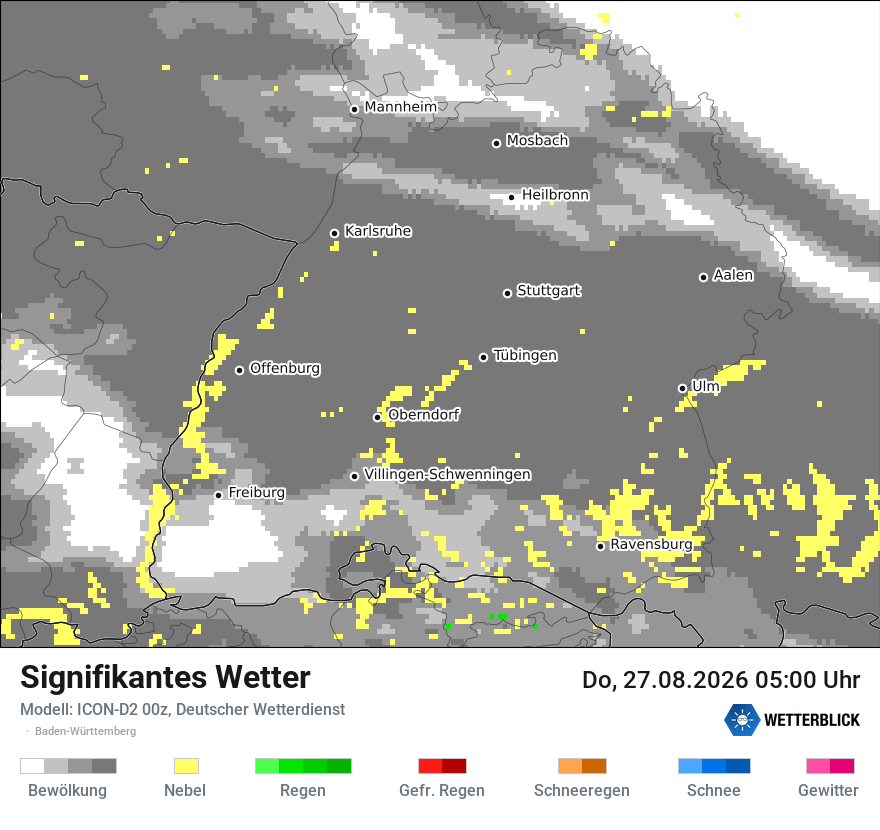 Signifikantes Wetter