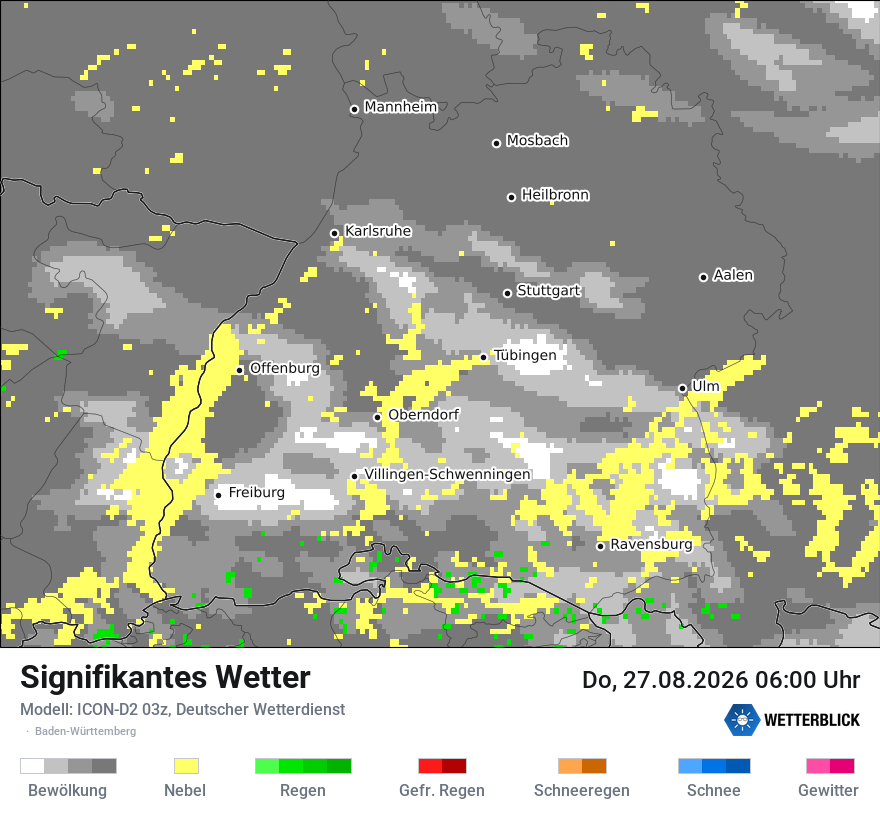 Signifikantes Wetter