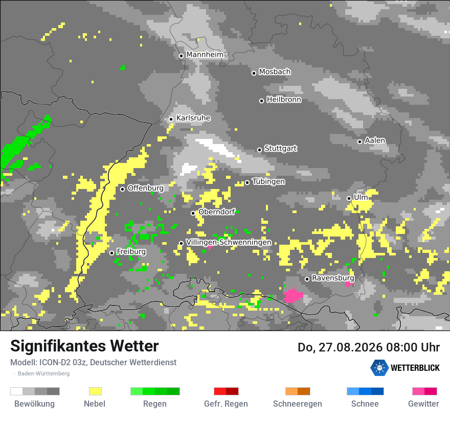 Signifikantes Wetter