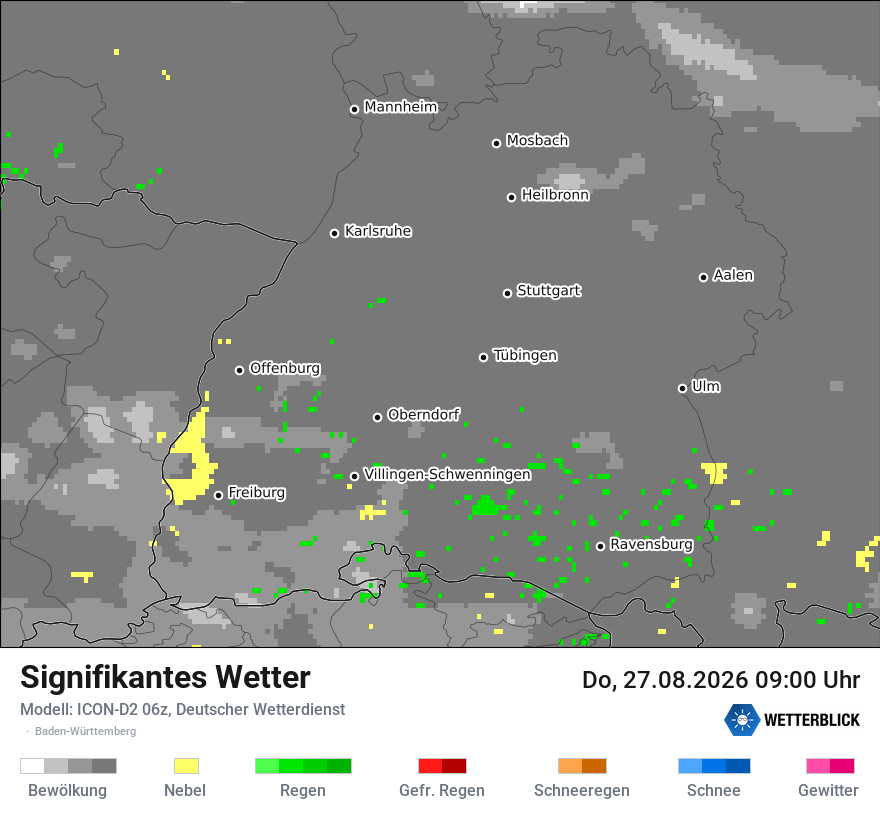 Signifikantes Wetter