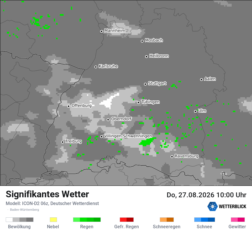Signifikantes Wetter
