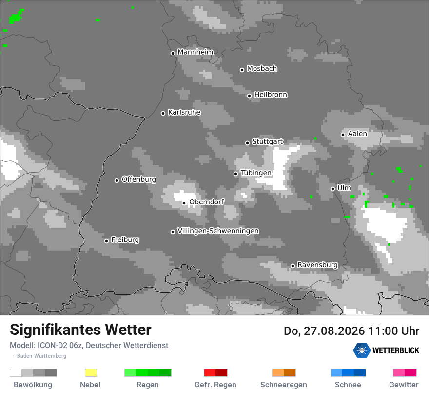 Signifikantes Wetter