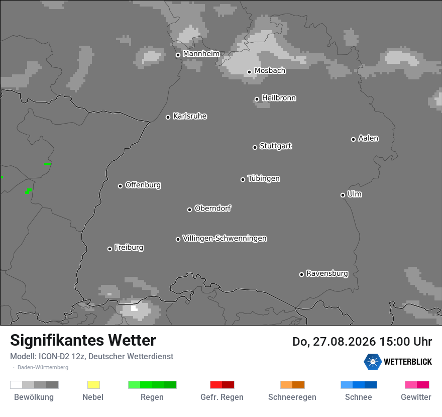 Signifikantes Wetter
