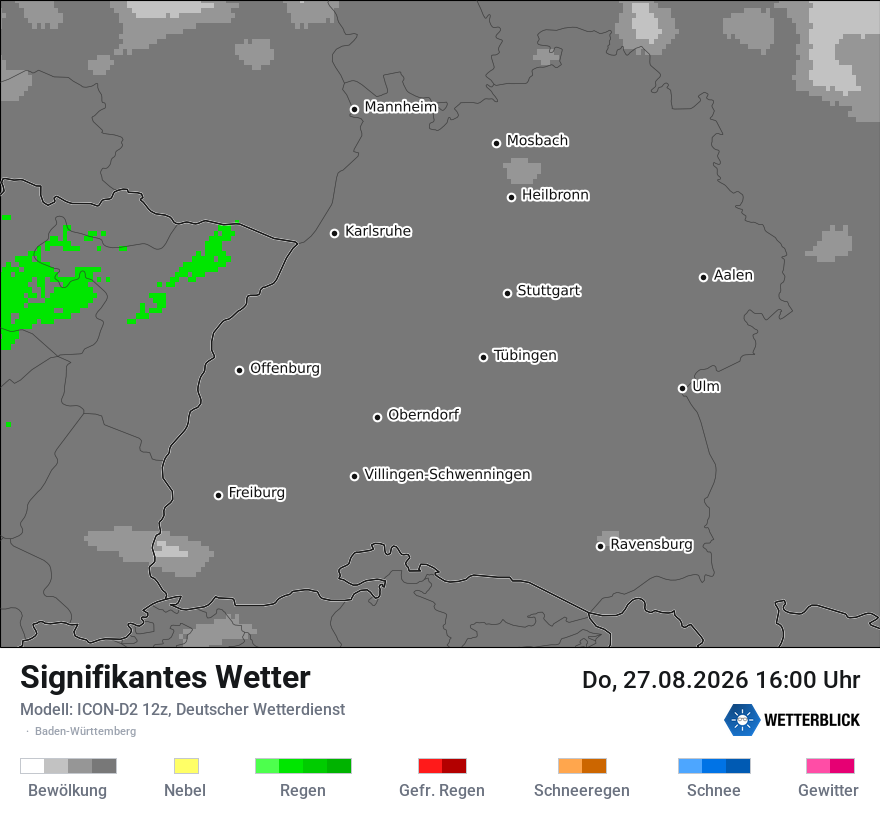 Signifikantes Wetter