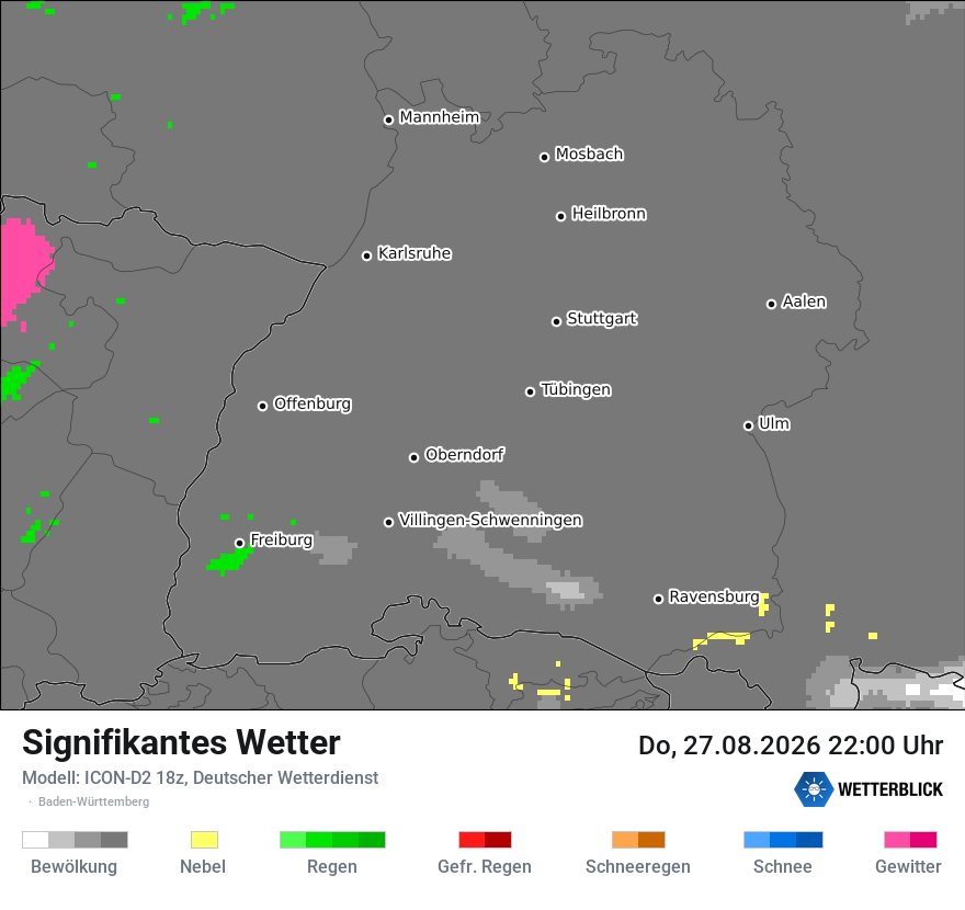 Signifikantes Wetter