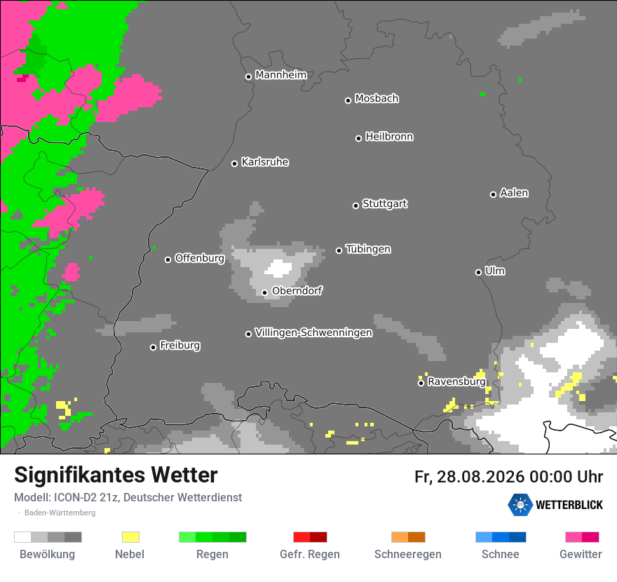 Signifikantes Wetter