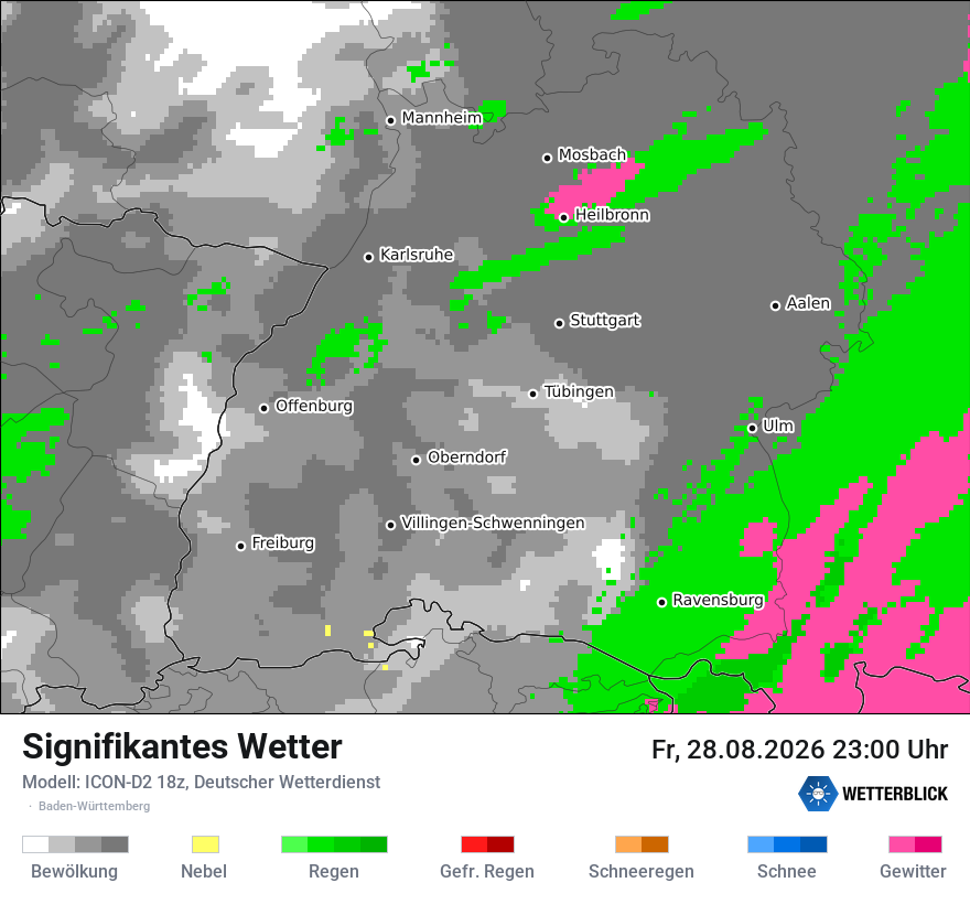 Signifikantes Wetter