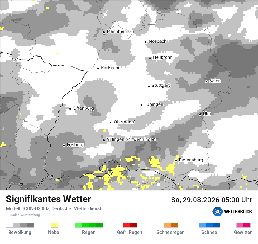 Signifikantes Wetter