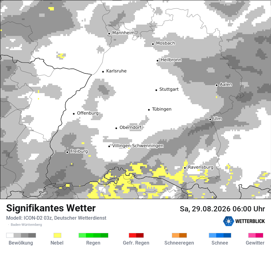 Signifikantes Wetter