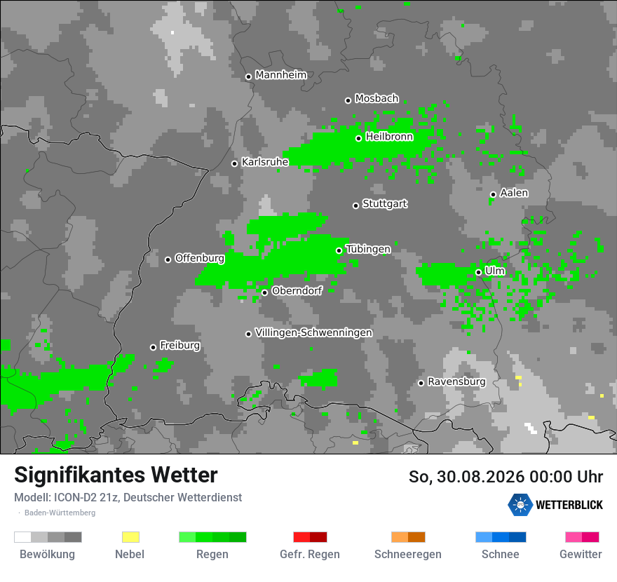 Signifikantes Wetter