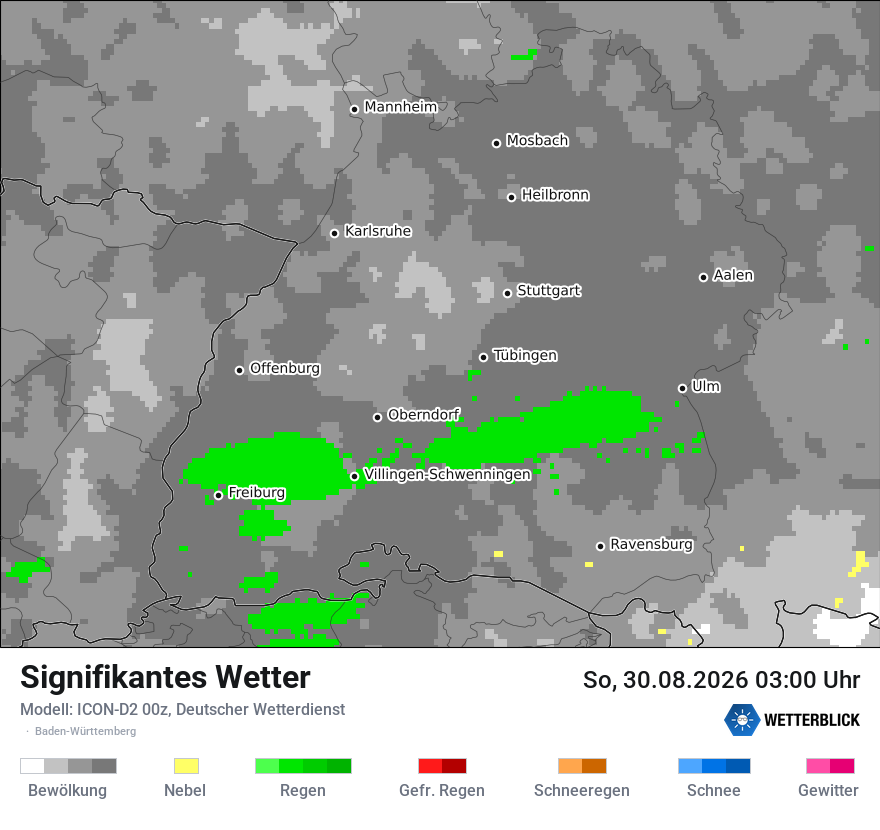 Signifikantes Wetter