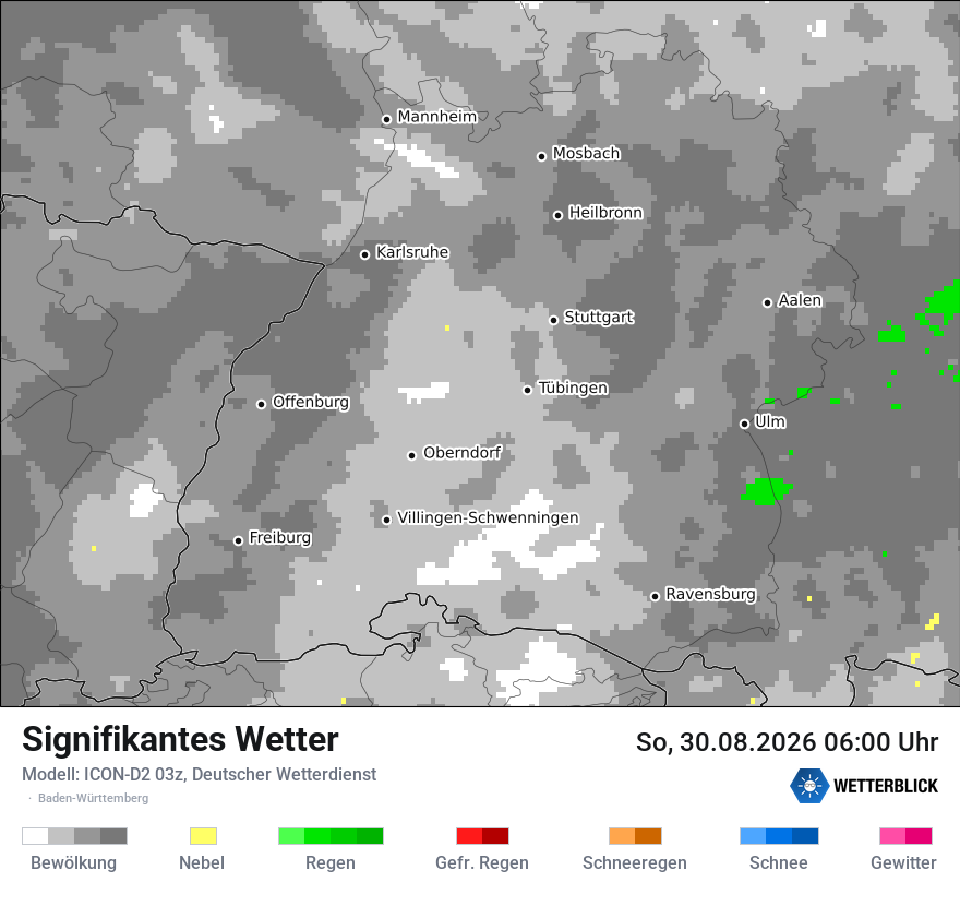 Signifikantes Wetter