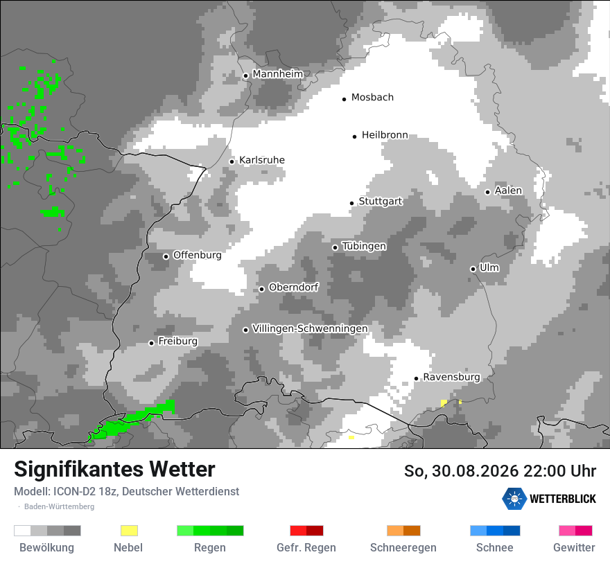 Signifikantes Wetter