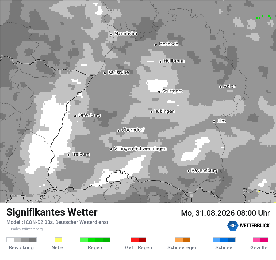 Signifikantes Wetter
