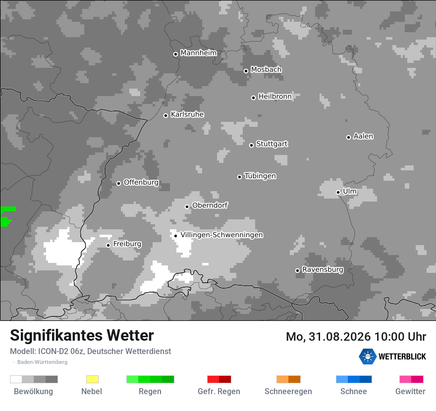 Signifikantes Wetter
