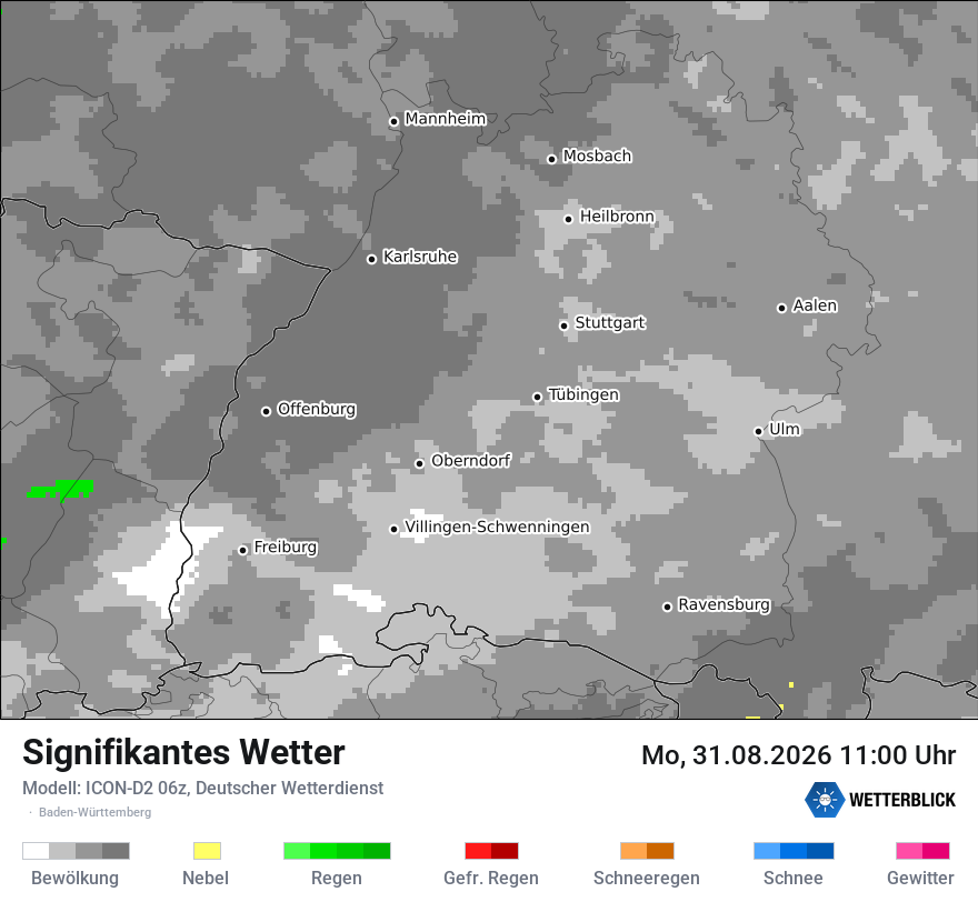 Signifikantes Wetter