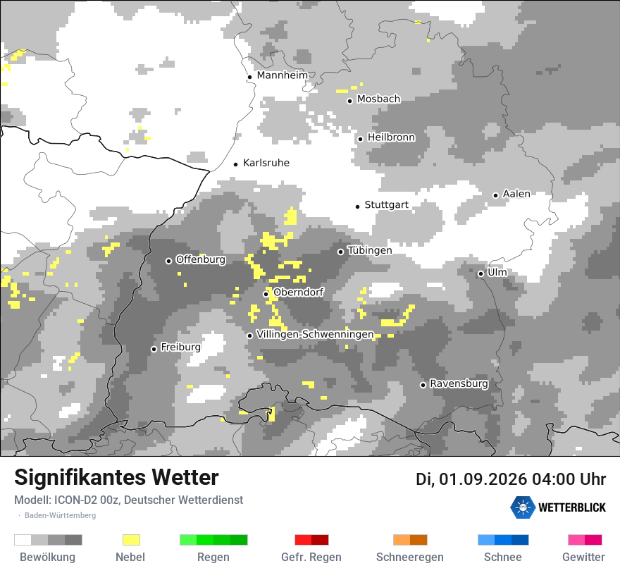 Signifikantes Wetter