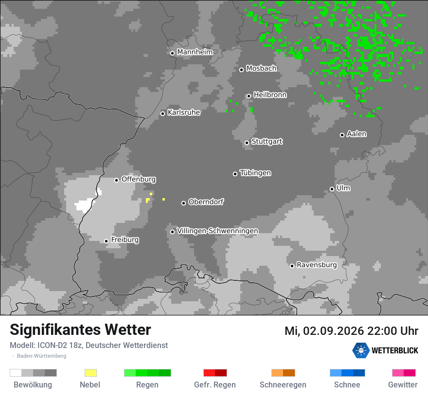 Signifikantes Wetter