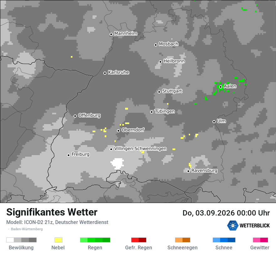 Signifikantes Wetter