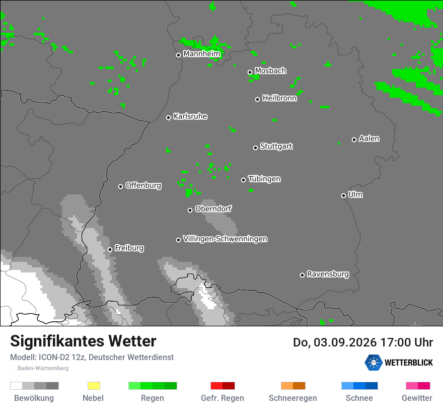 Signifikantes Wetter
