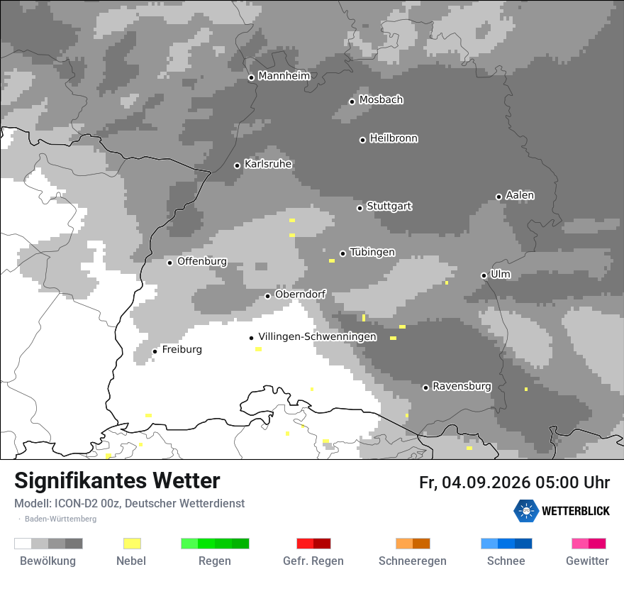 Signifikantes Wetter