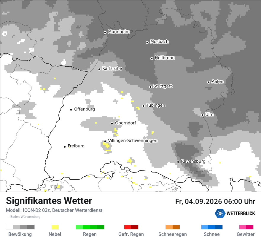 Signifikantes Wetter
