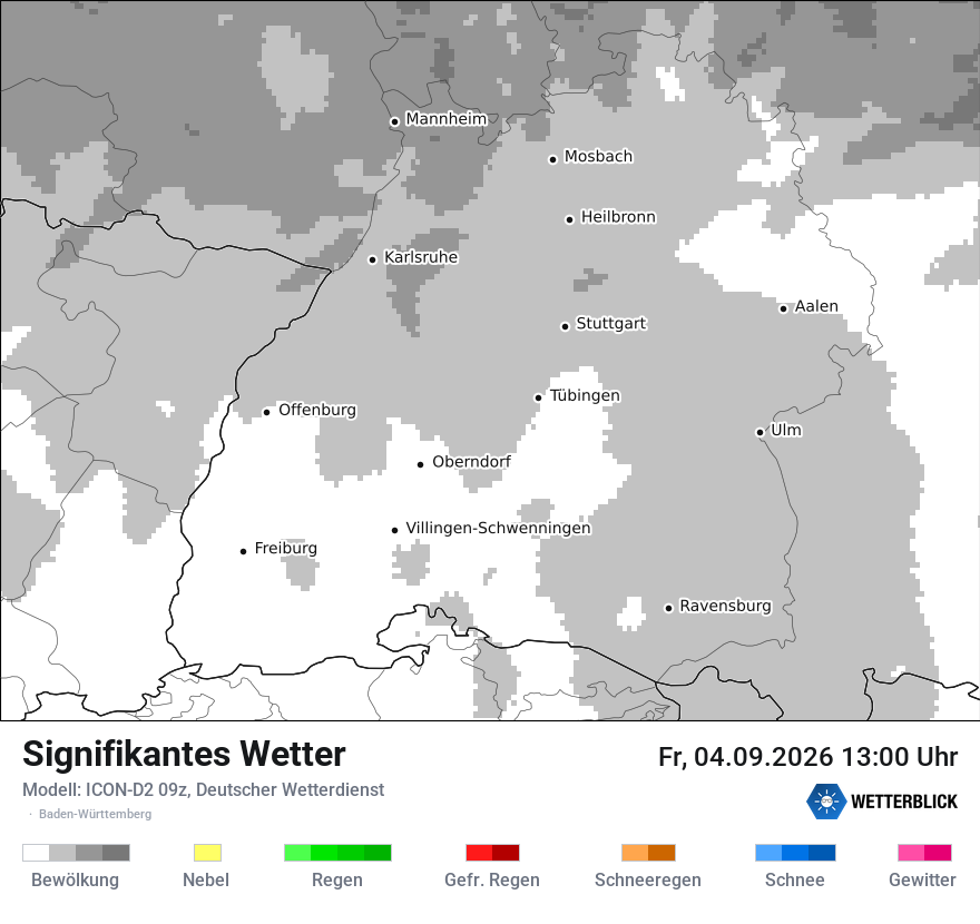 Signifikantes Wetter