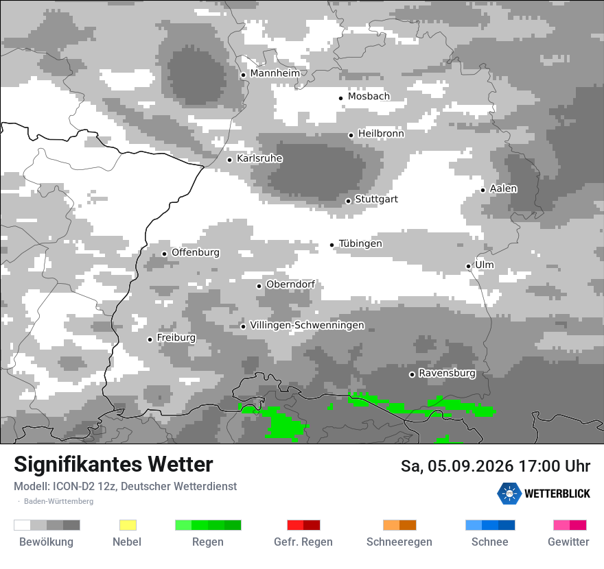 Signifikantes Wetter
