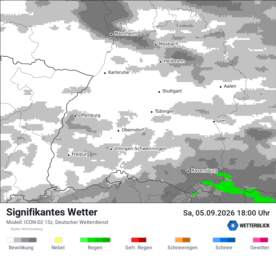 Signifikantes Wetter