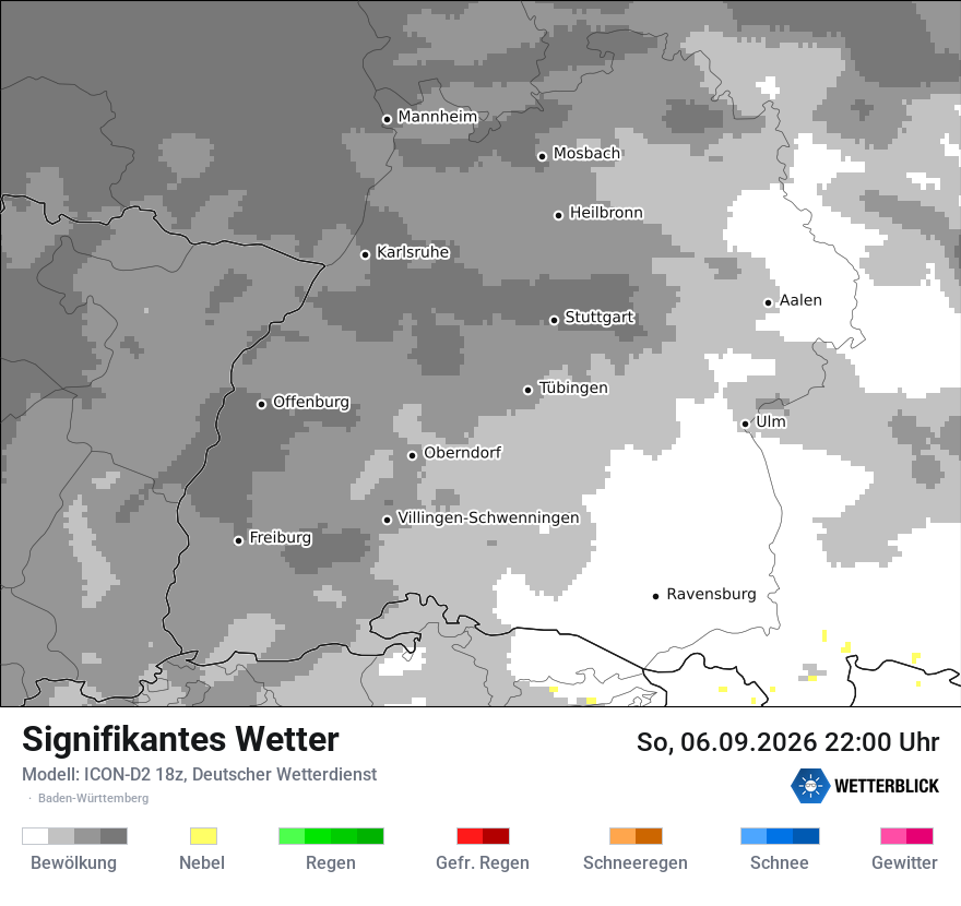 Signifikantes Wetter