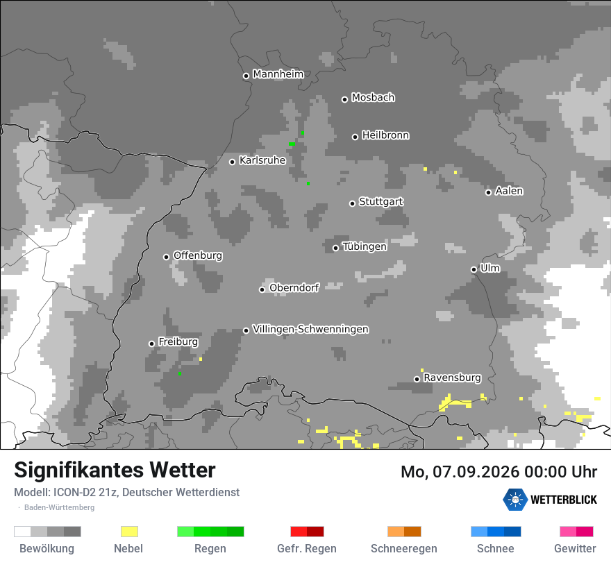 Signifikantes Wetter