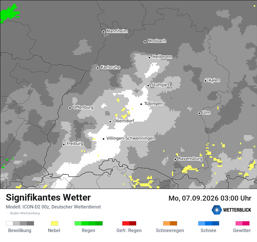 Signifikantes Wetter