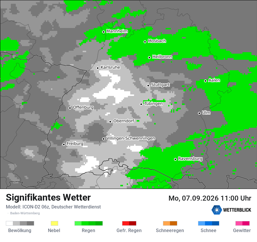 Signifikantes Wetter