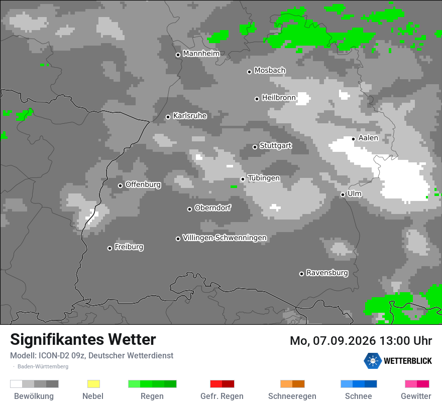 Signifikantes Wetter
