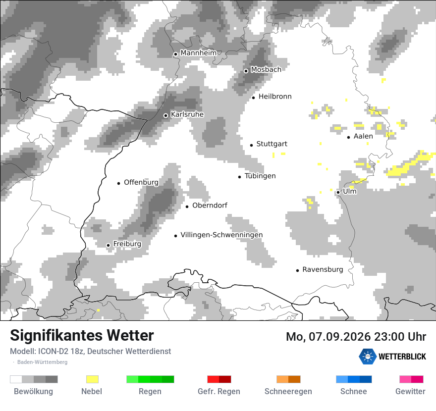 Signifikantes Wetter