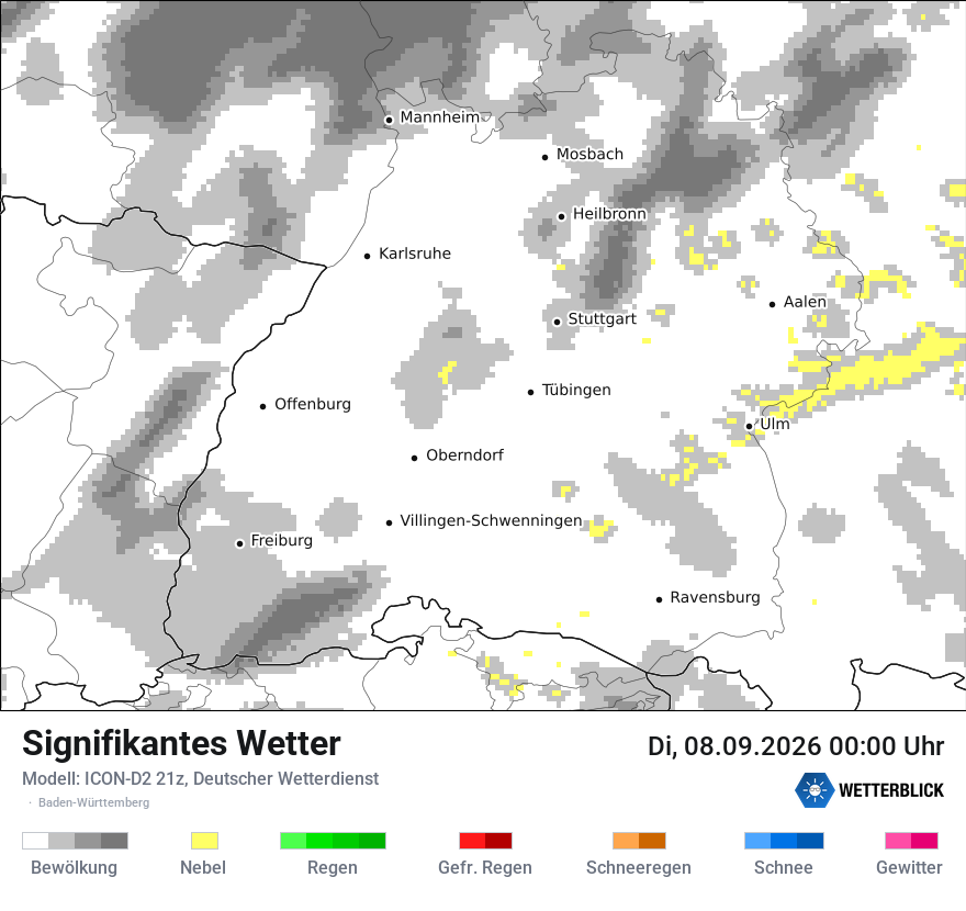 Signifikantes Wetter