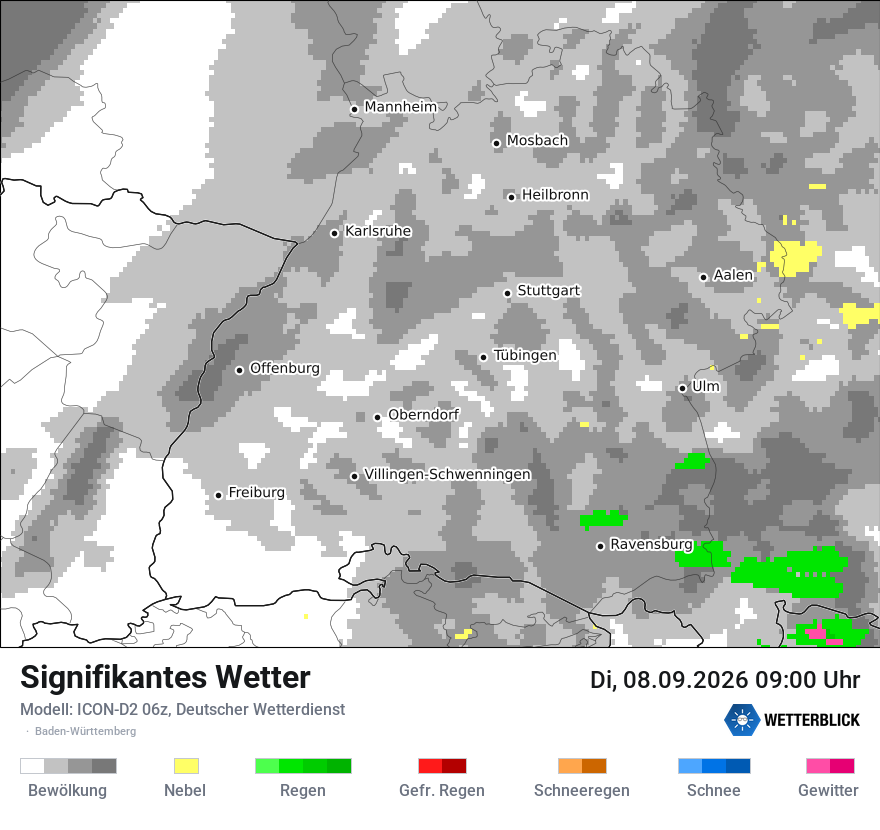 Signifikantes Wetter